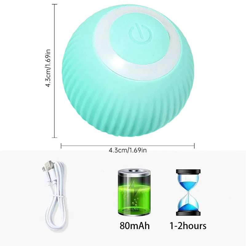 Electric Toy – Smart Interactive Puppy Ball (For Cats & Small Dogs)
