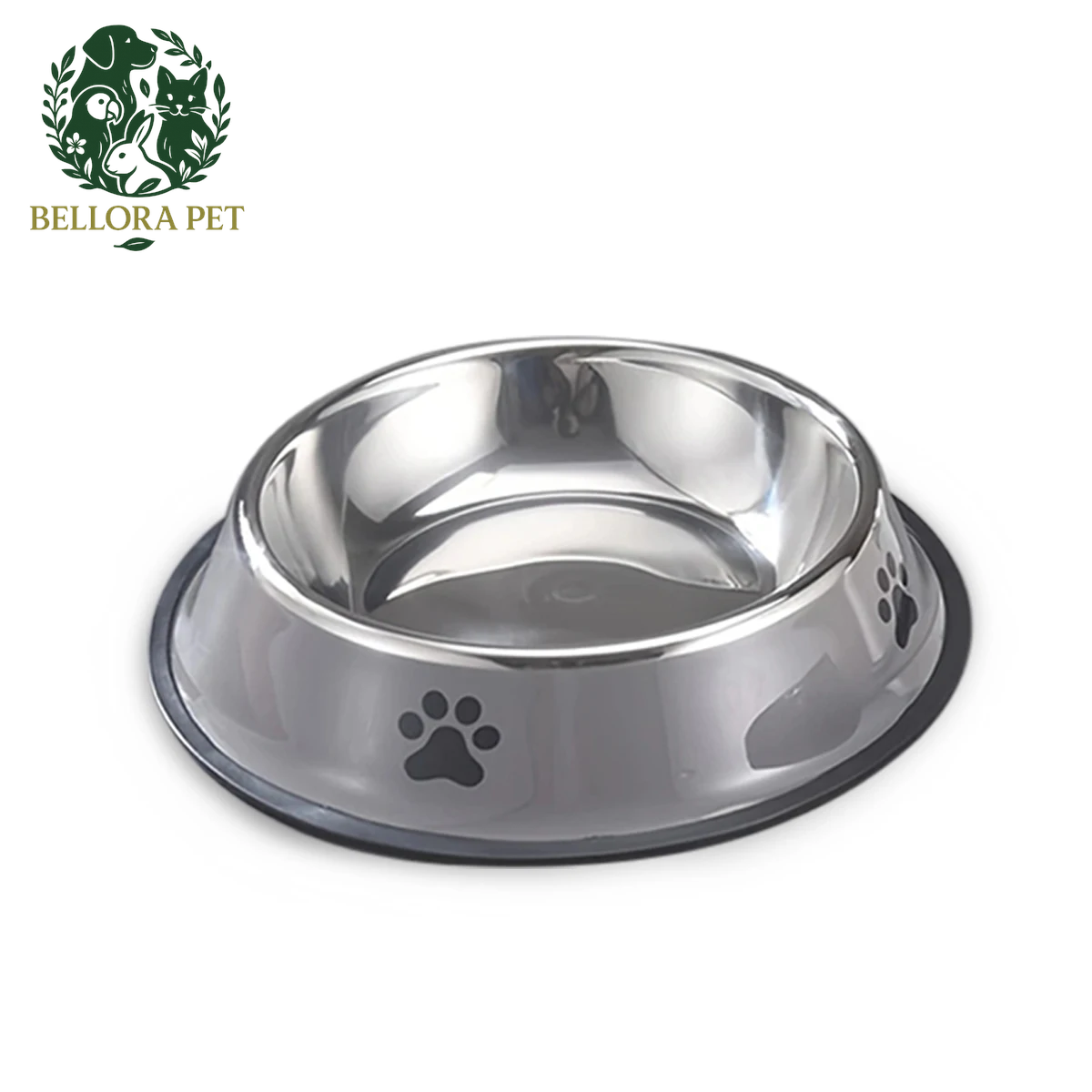 ChowChamp™ Stainless Steel Pet Bowl – Tough, Tidy & Tail-Wagging Ready