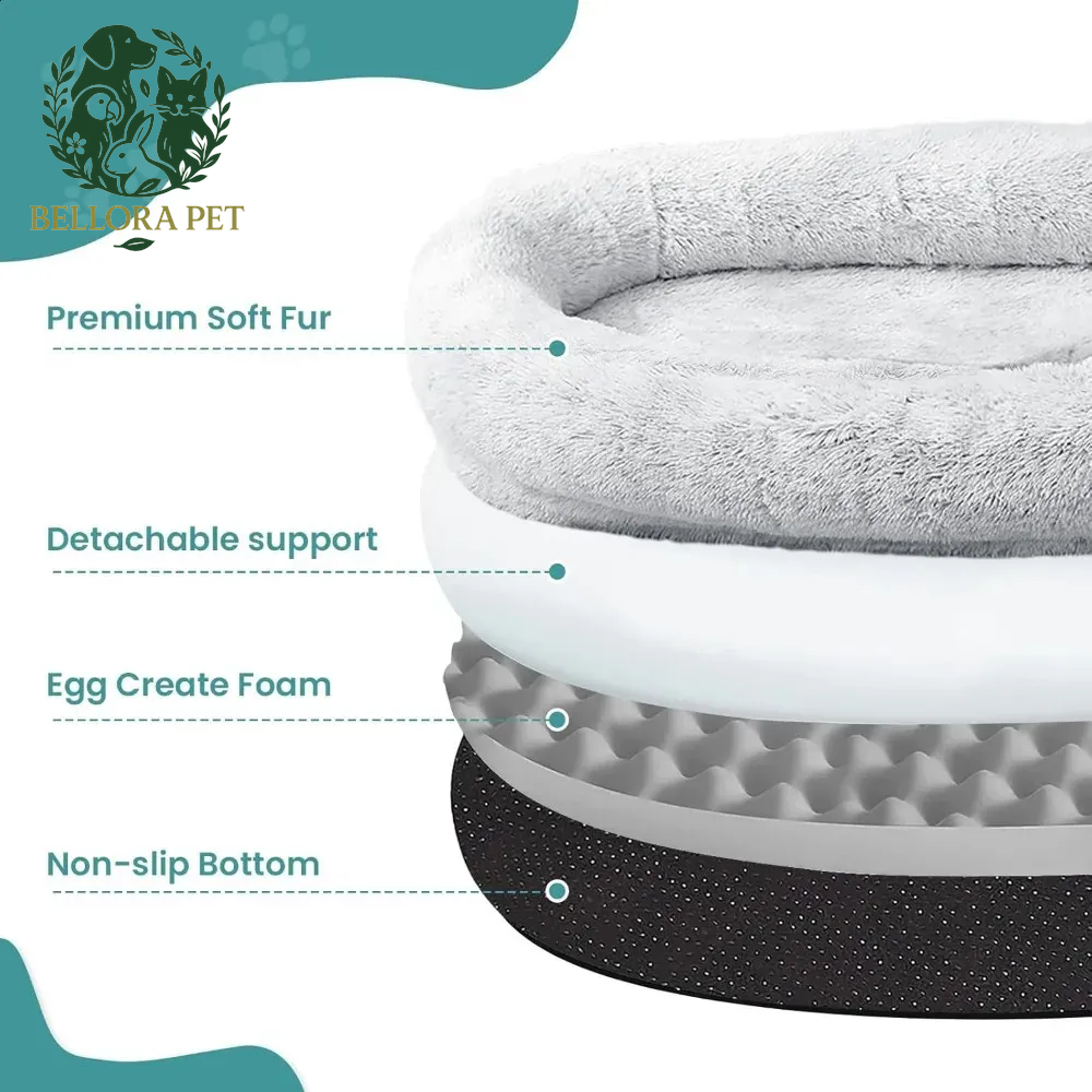 SnuggleNest™ Giant Human Dog Bed – Ultra-Plush Retreat for You & Your Pet