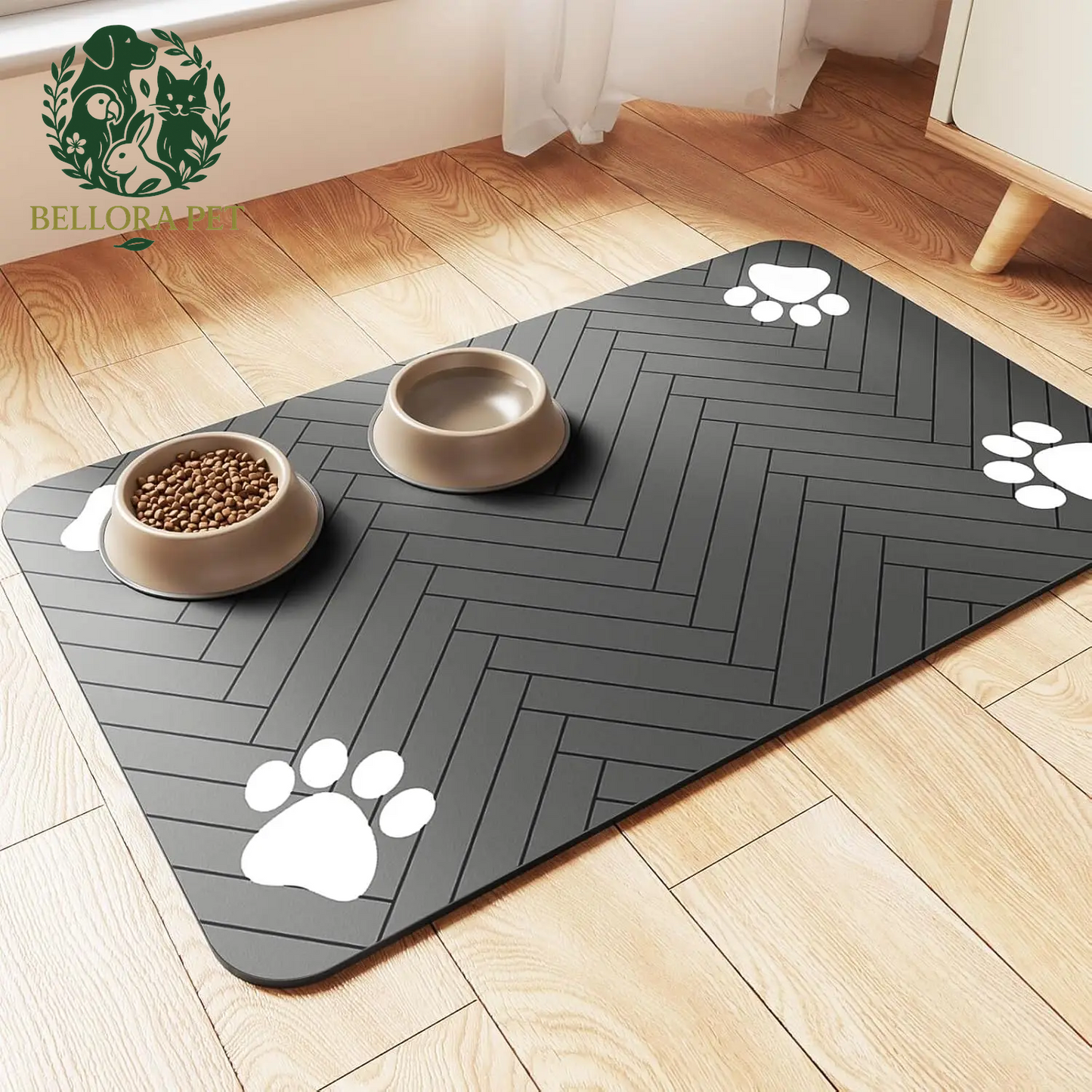 SplashSnug™ Mega Mat – The Super-Absorbent, Totally Tidy Pet Placemat