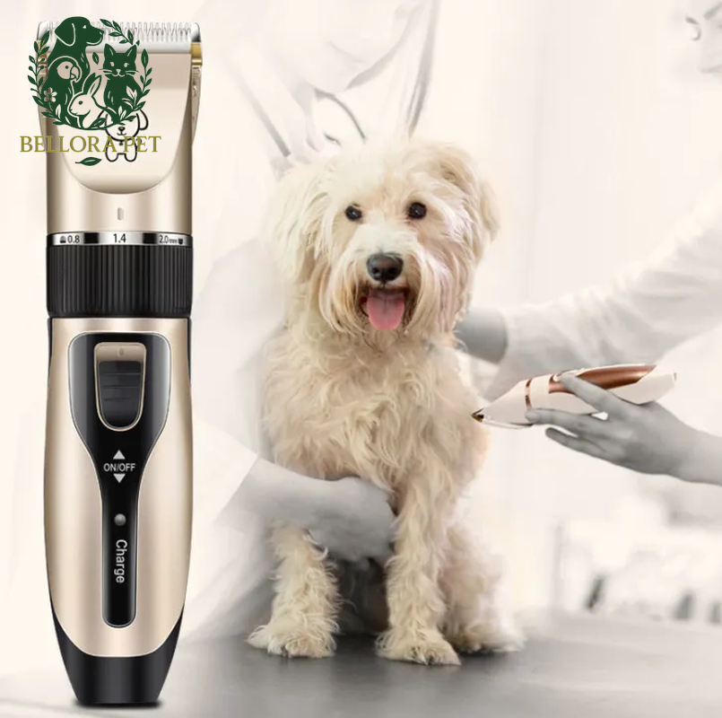 Pawfect Trim™ 4-in-1 Pro Pet Shaver Set – Quiet Clippers for Dogs & Cats