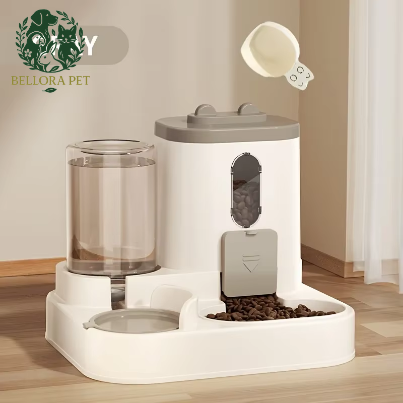 PawPal™ 2-in-1 Automatic Food & Water Station – Smart, Simple, Spill-Free