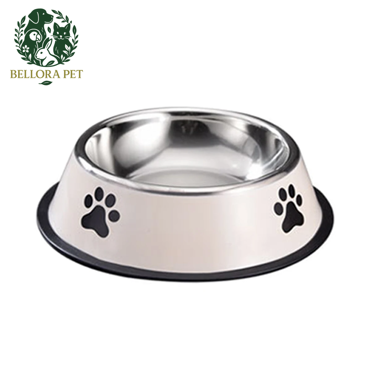 ChowChamp™ Stainless Steel Pet Bowl – Tough, Tidy & Tail-Wagging Ready