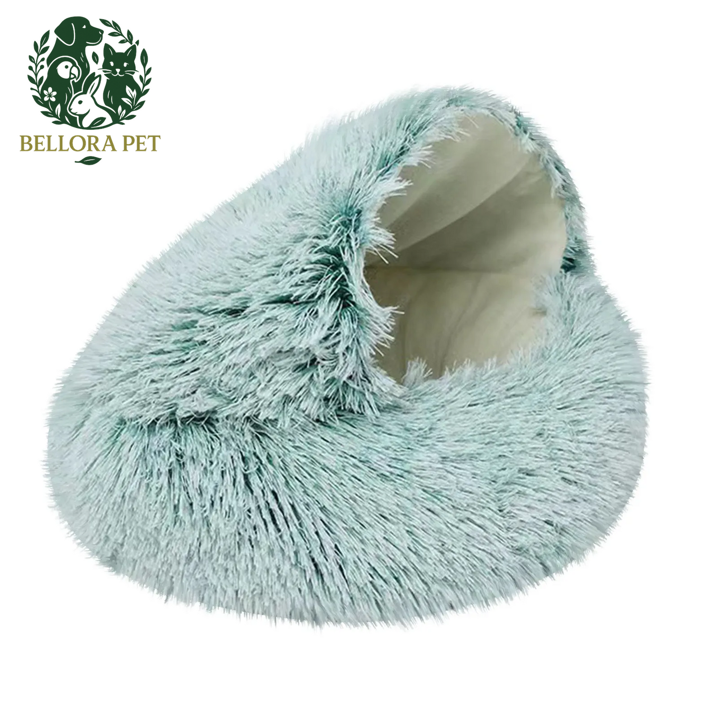 Ultra-Plush Cozy Cave Bed – Round Warm Nest for Cats & Small Dogs