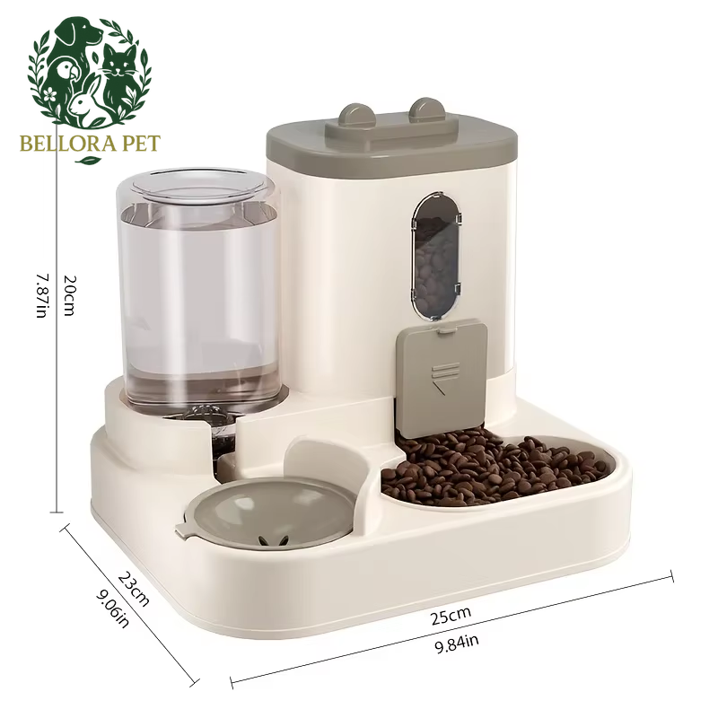 PawPal™ 2-in-1 Automatic Food & Water Station – Smart, Simple, Spill-Free