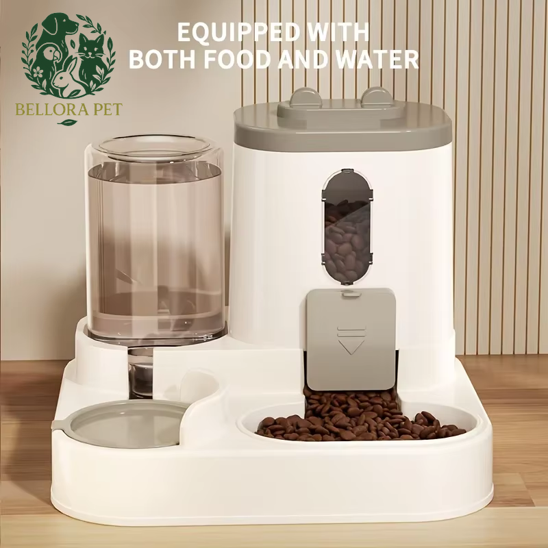 PawPal™ 2-in-1 Automatic Food & Water Station – Smart, Simple, Spill-Free