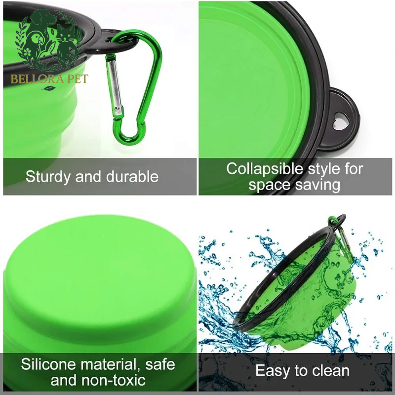 GoBowl™ 2-in-1 Travel Feeder – Clip, Flip & Feast Anywhere