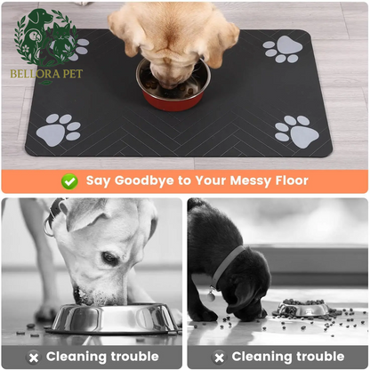 SplashSnug™ Mega Mat – The Super-Absorbent, Totally Tidy Pet Placemat