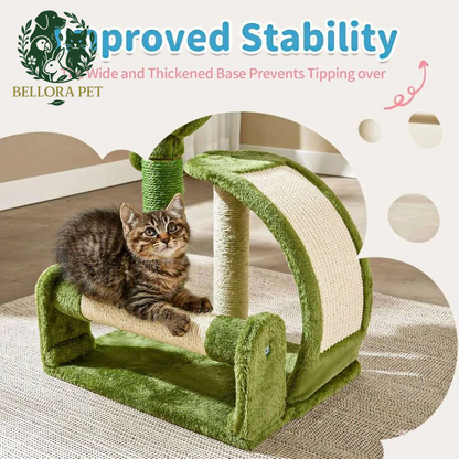 Prickly Playtime™ Cactus Scratcher – Desert-Inspired Claw & Play Post