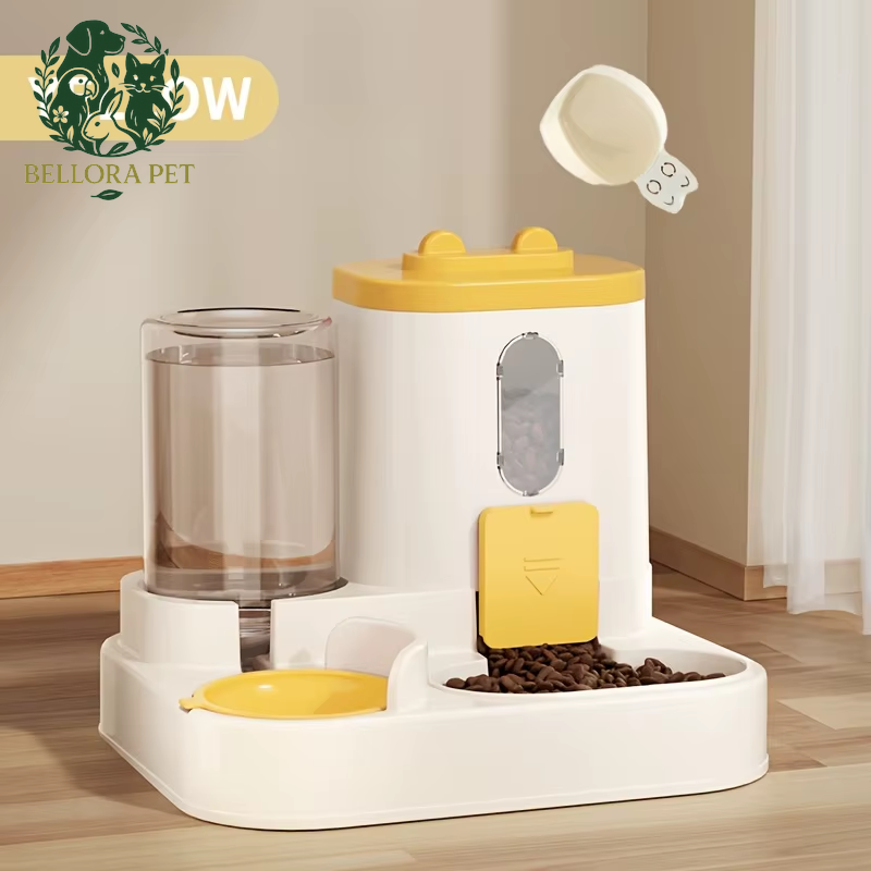 PawPal™ 2-in-1 Automatic Food & Water Station – Smart, Simple, Spill-Free