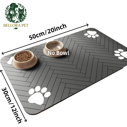 SplashSnug™ Mega Mat – The Super-Absorbent, Totally Tidy Pet Placemat