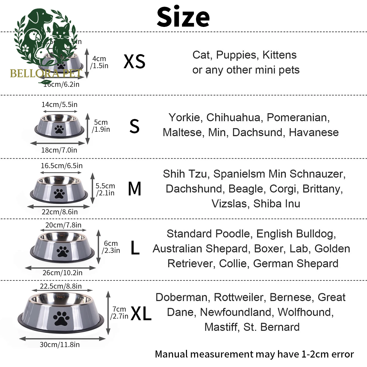 ChowChamp™ Stainless Steel Pet Bowl – Tough, Tidy & Tail-Wagging Ready